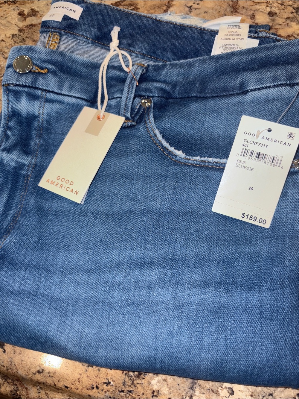 Good American Medium Blue Skinny Jeans